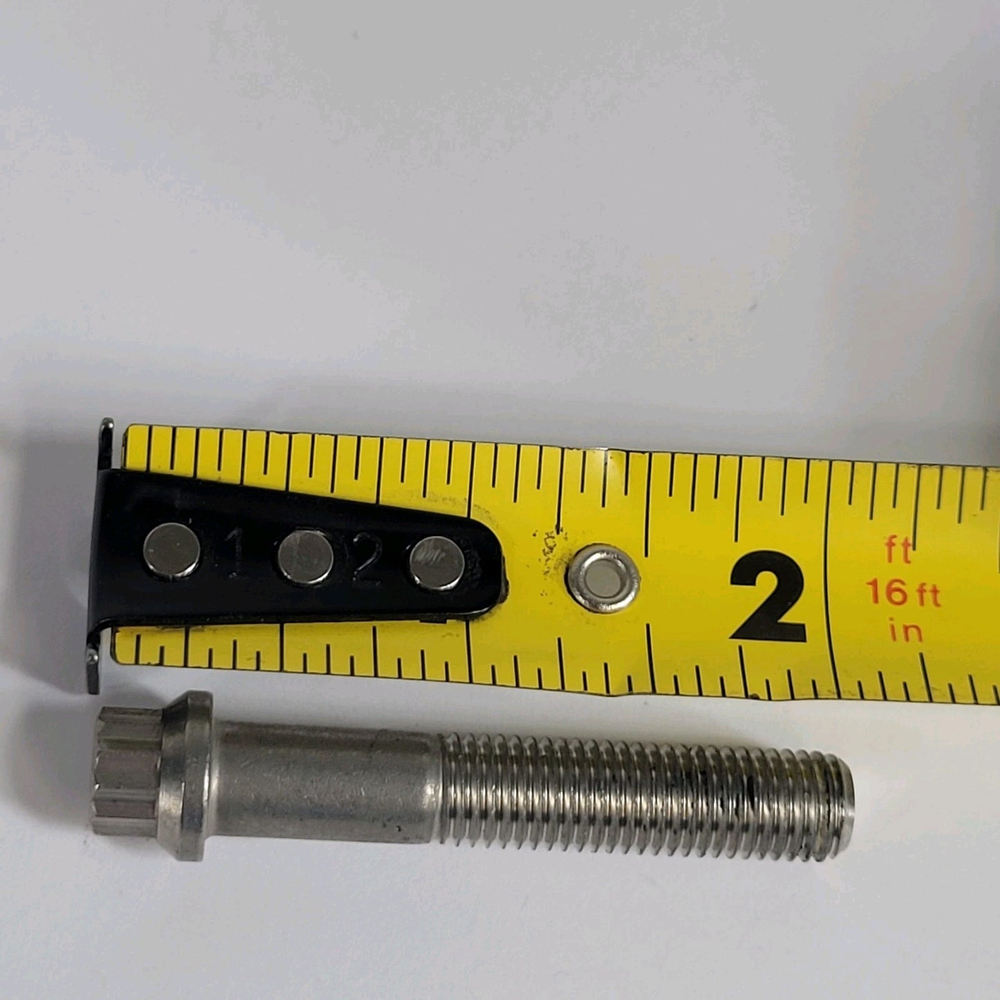DN63CF 4.5" CF Hardware 5/16" Conflat Bolts Kit Bag of 8, 2" Long