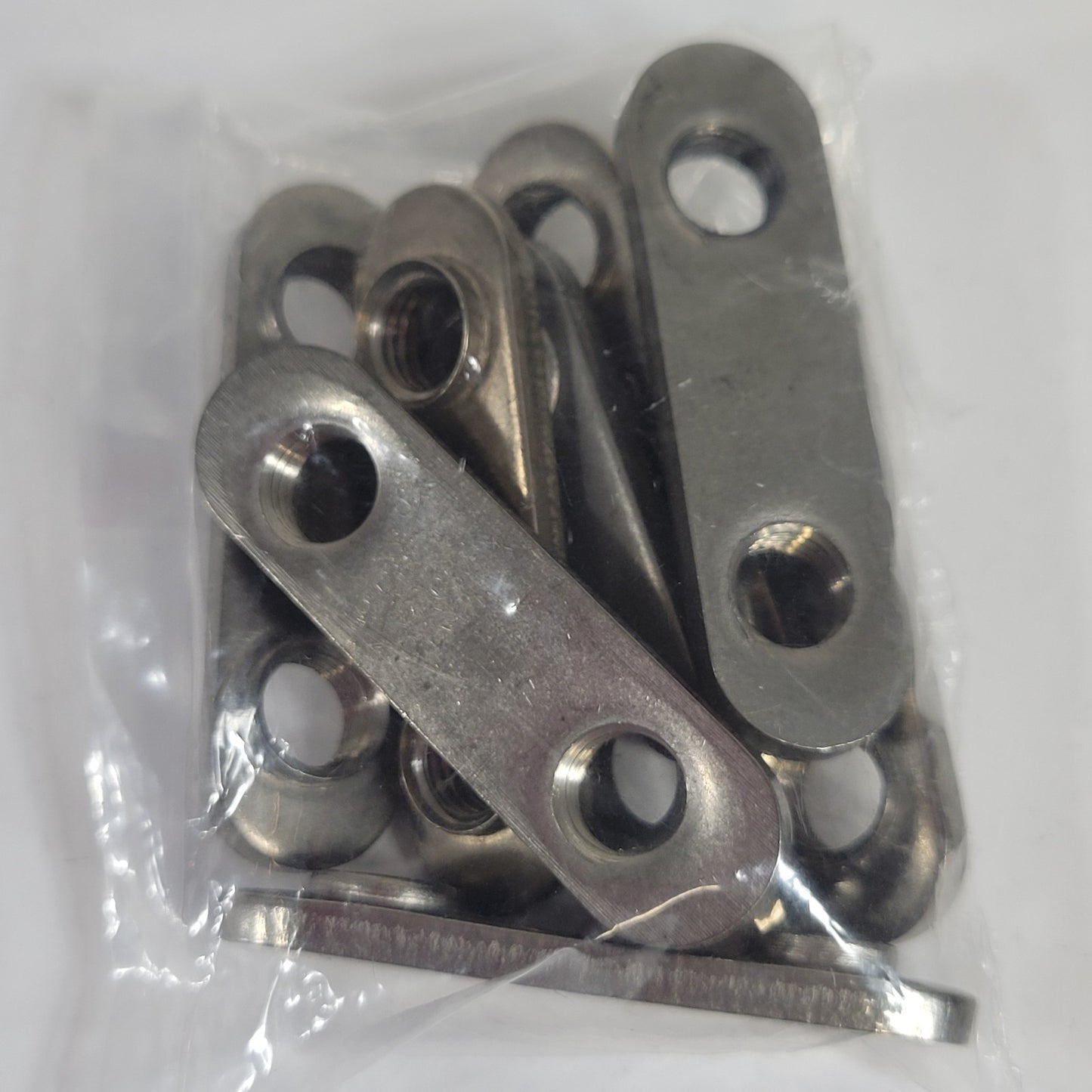 DN100CF 6" CF Double Nut Set For Conflat Flange (8 Count) High Vacuum Seal SS