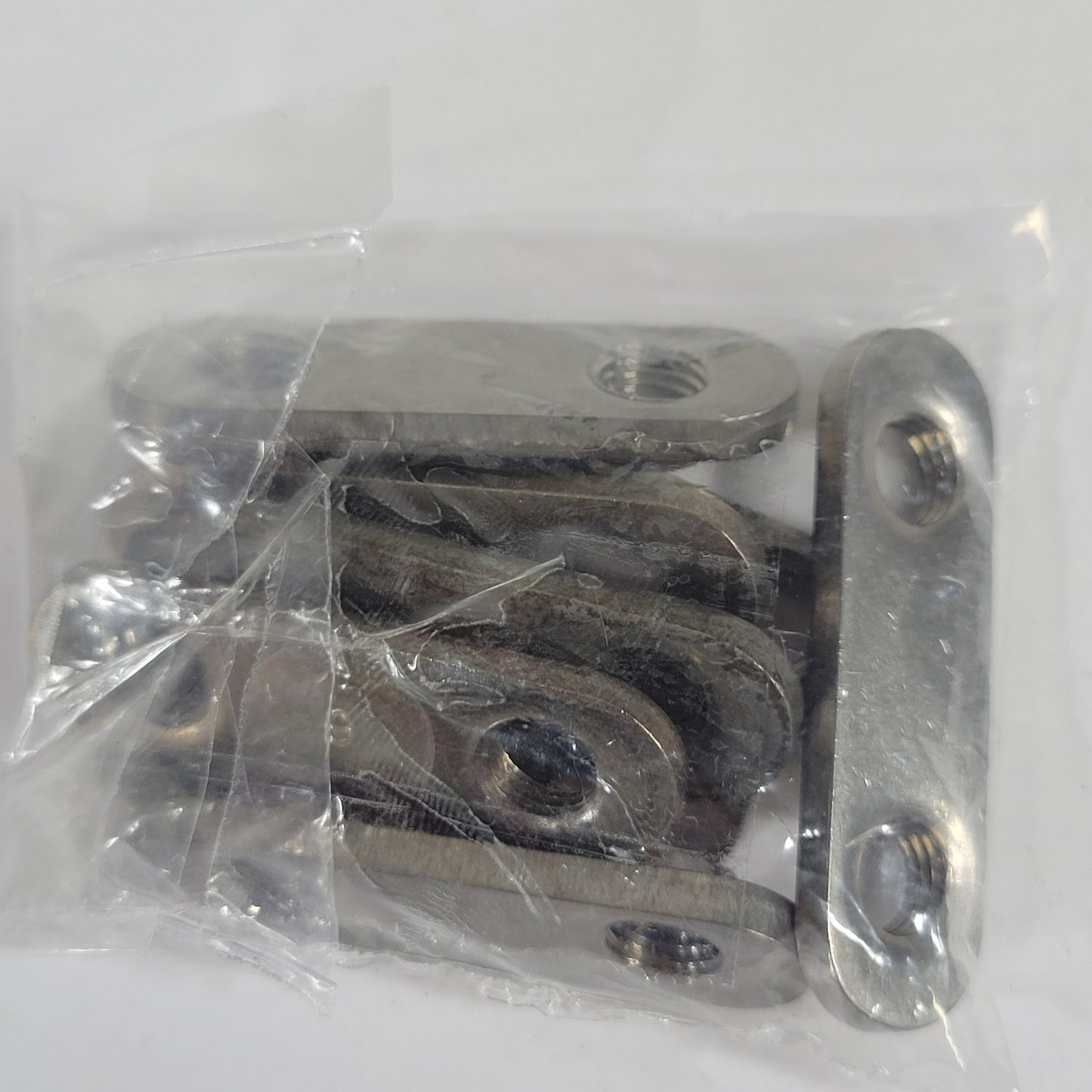DN100CF 6" CF Double Nut Set For Conflat Flange (8 Count) High Vacuum Seal SS