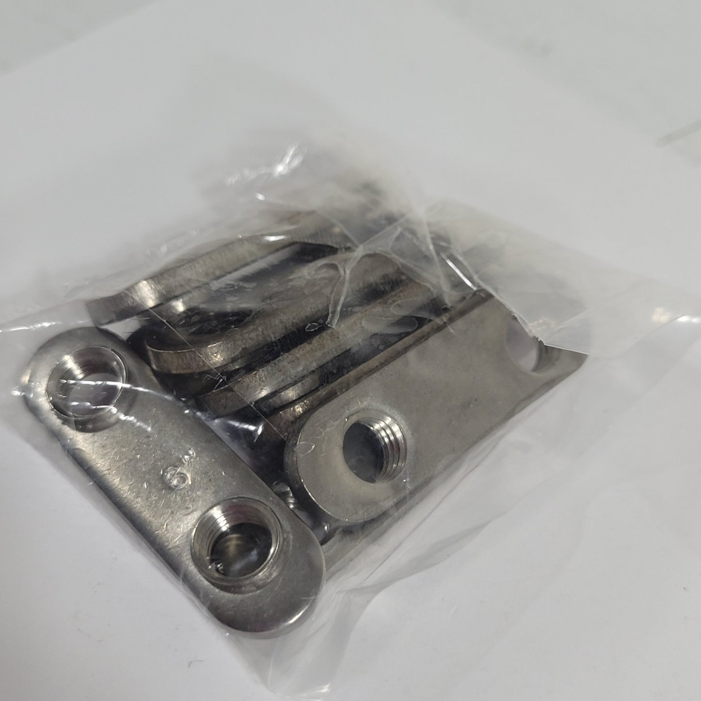 DN100CF 6" CF Double Nut Set For Conflat Flange (8 Count) High Vacuum Seal SS