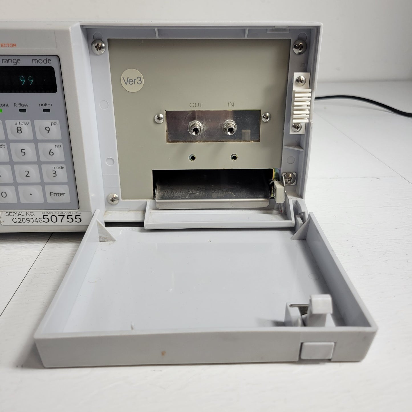 TESTED Shimadzu RID-10A Refractive Index Detector HPLC Double Temp 228-45095-32