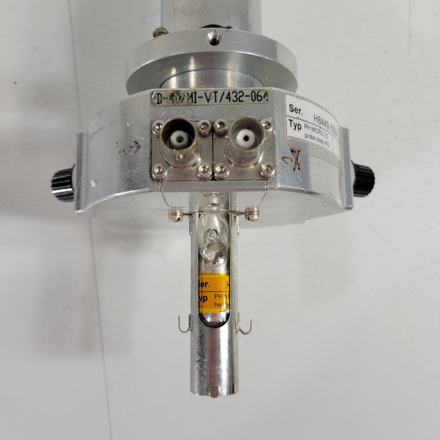 Bruker 432 PH MICRO 2.5 Probe Body w/ Micro Imaging RF NMR Probe Sub Assembly