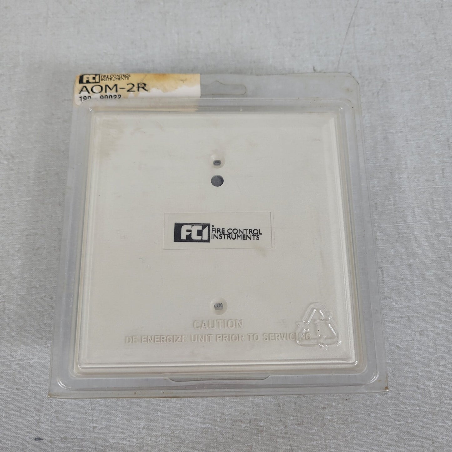 FCI Gamewell AOM-2R Addressable Output Relay Control Module Fire Pannel