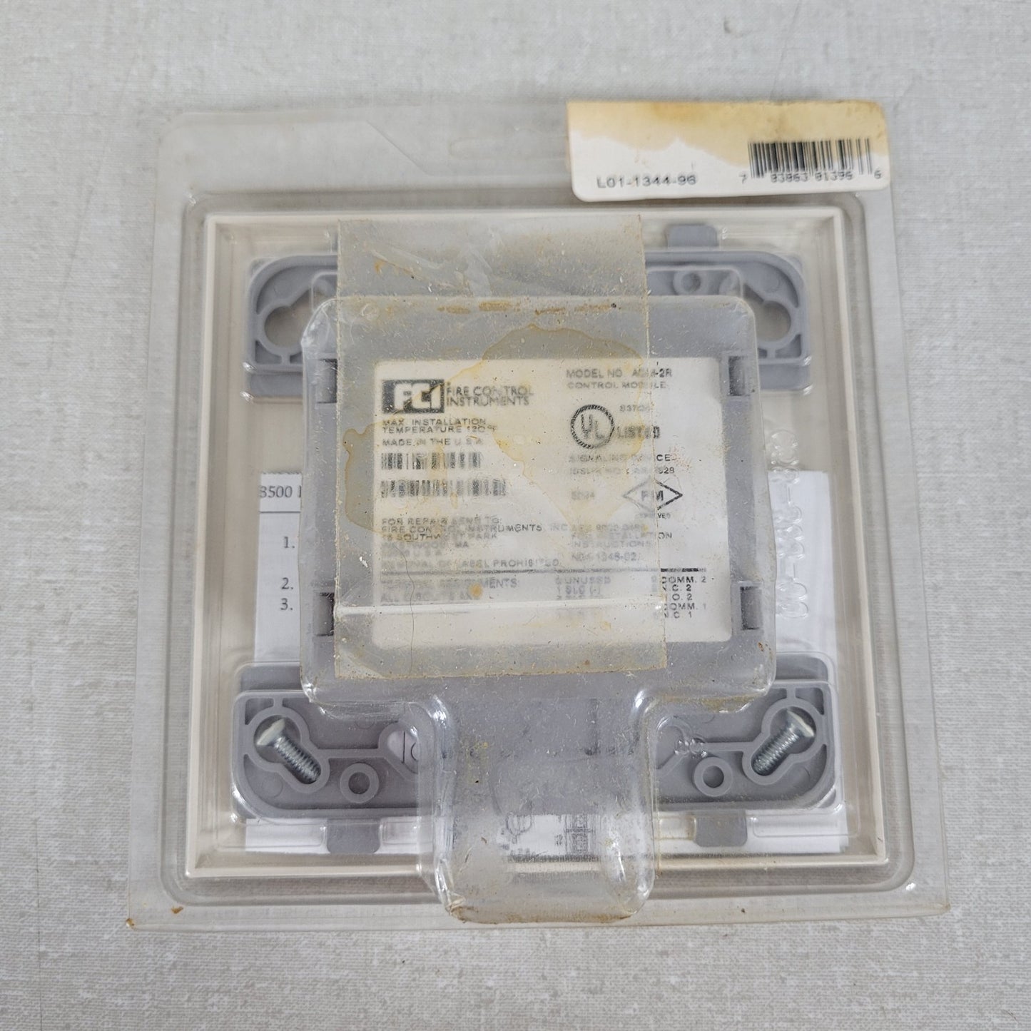 FCI Gamewell AOM-2R Addressable Output Relay Control Module Fire Pannel