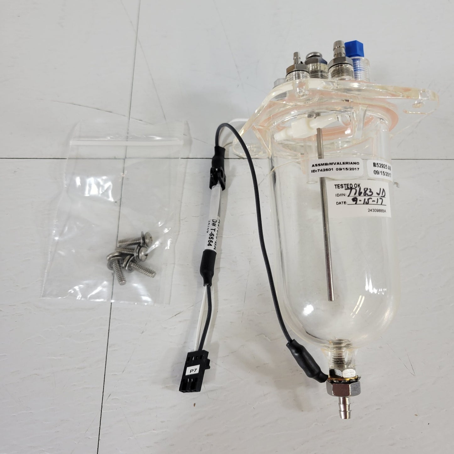 Beckman Coulter B66853 866853 FRU, DXH CBC Waste Chamber, BON Revision AB