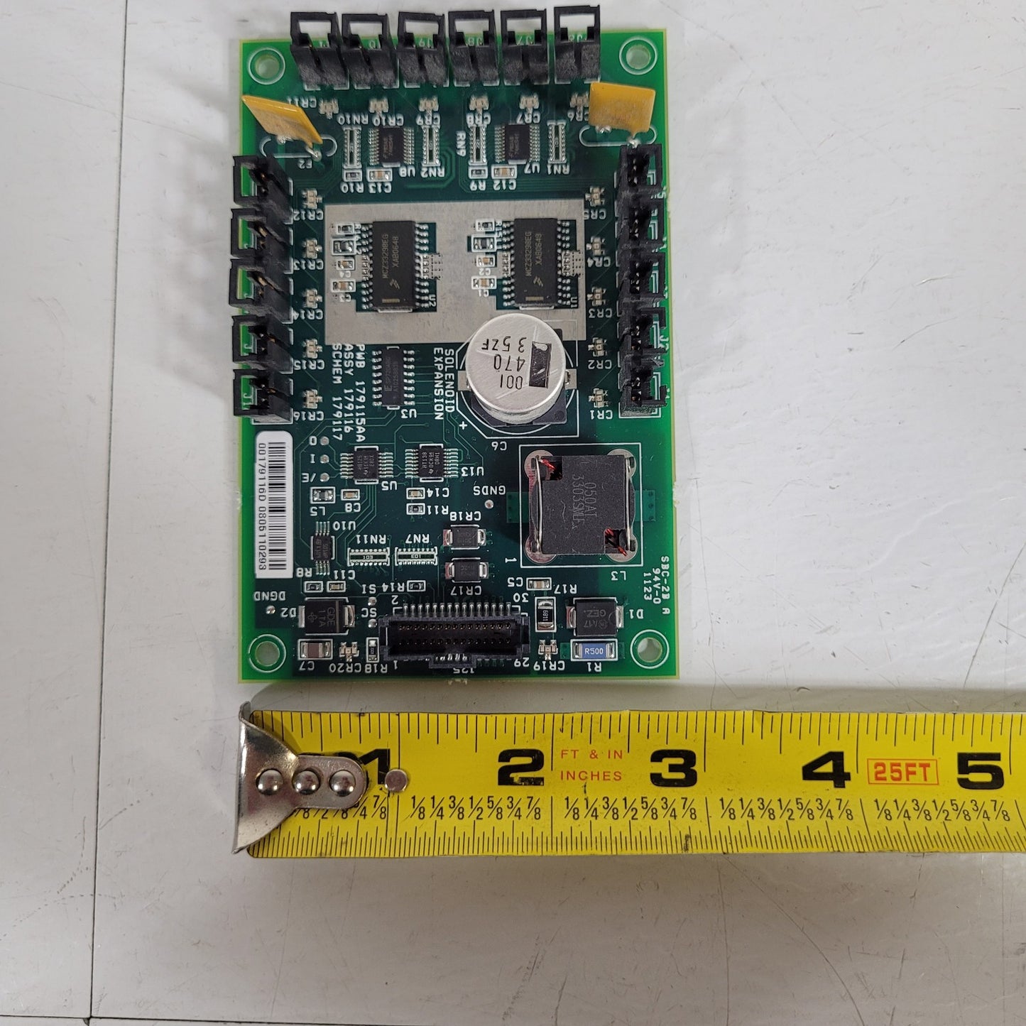Beckman Coulter 179116 Solenoid Control Board 16-Channel 24VDC NO/NC Status