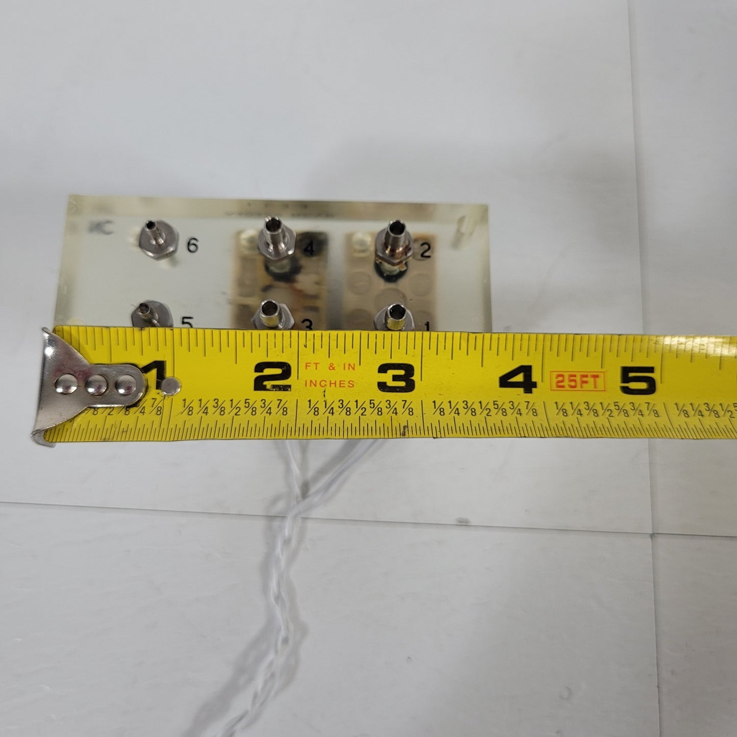 Burkert A40455 2 Station Solenoid Valve Manifold 24VDC 5W 43psi Max NC Operation