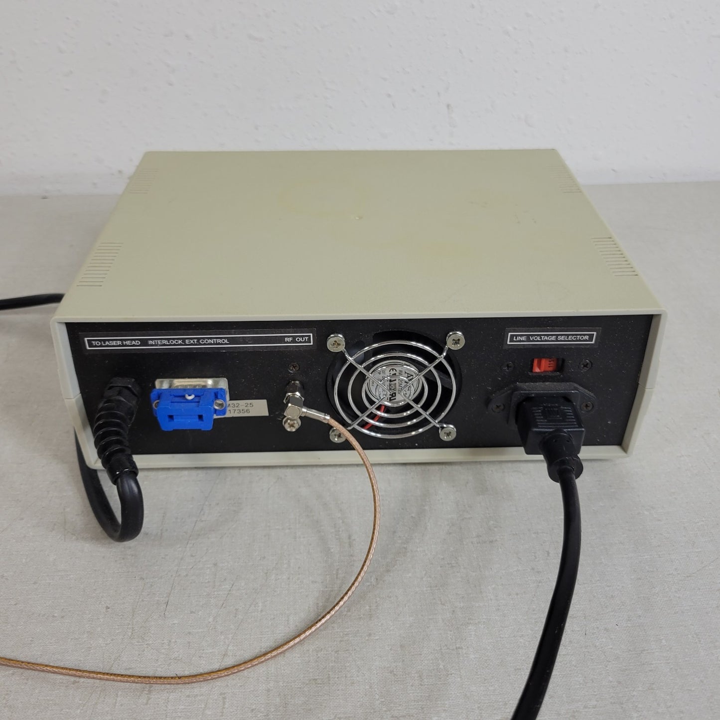 Intelite GSQAOM32-25 Pulsed Laser Controller w/ DPSSL Nd 532nm 1064nm Head 150uJ