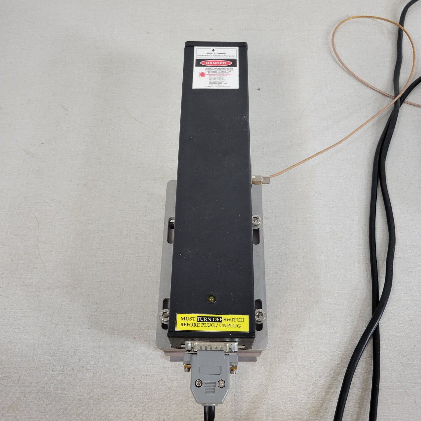 Intelite GSQAOM32-25 Pulsed Laser Controller w/ DPSSL Nd 532nm 1064nm Head 150uJ