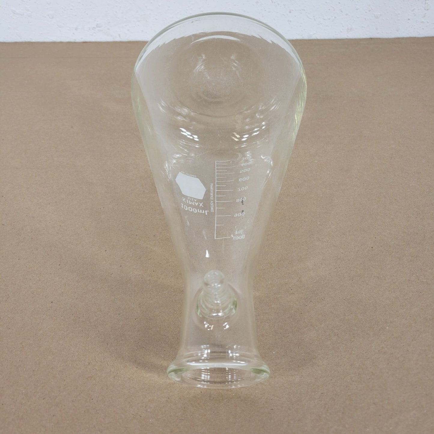 KIMAX No. 27060 Glass 1000mL 1L Graduated Filter Flask w/ Sidearm