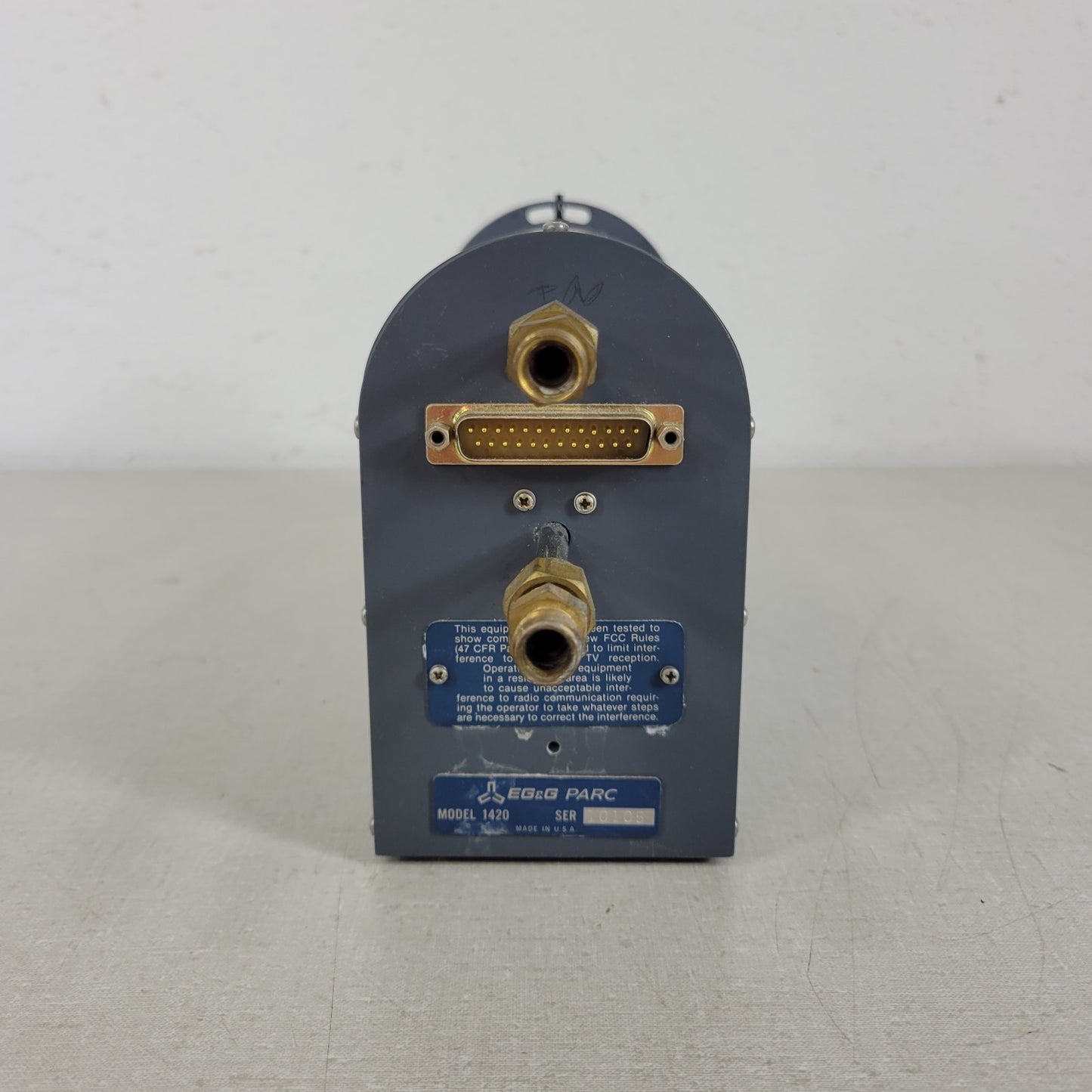 EG&G PARC 1420 Diode Array Detector DAD Raman Optical Analyzer OMA-2 Princeton