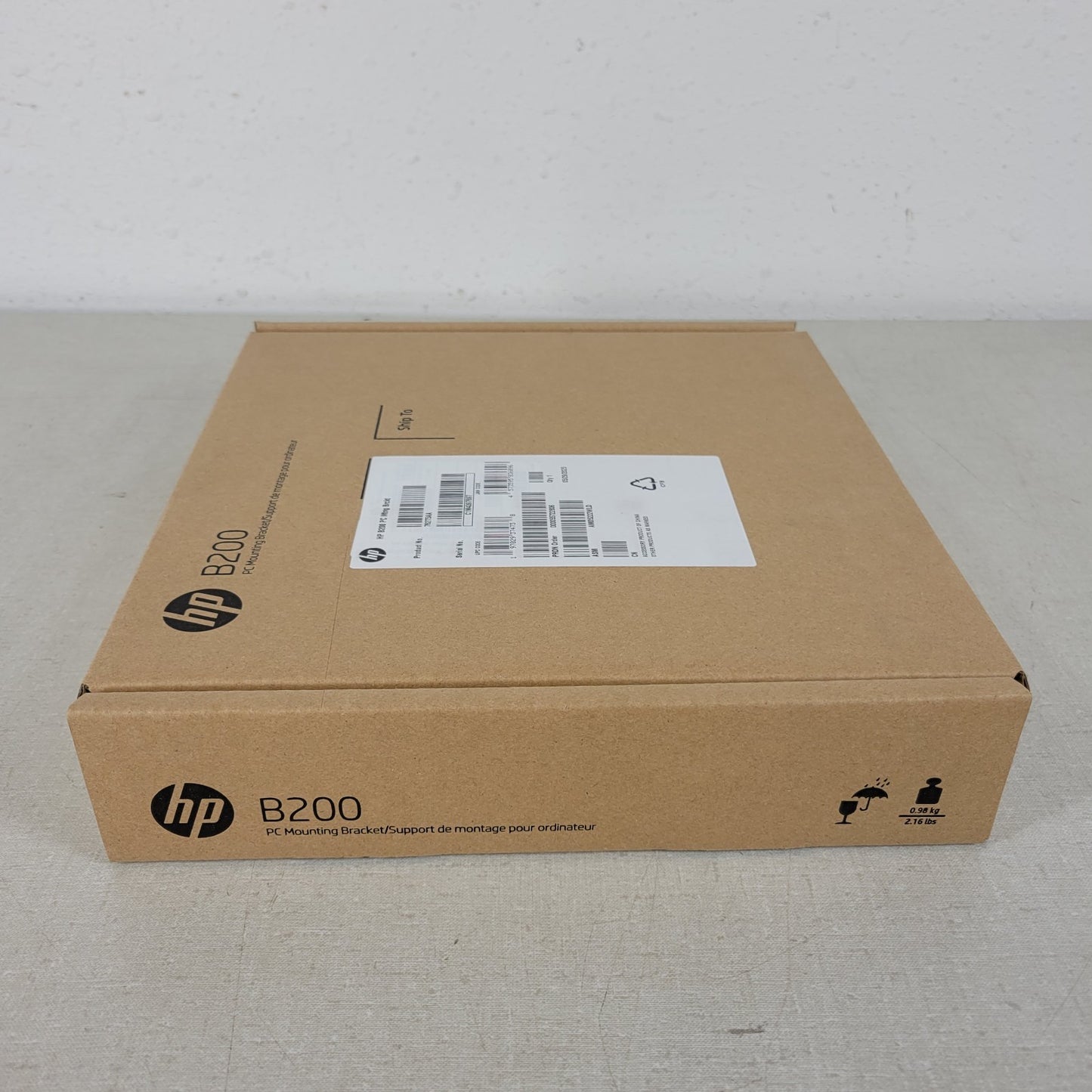 HP Hewlett Packard B200 PC Mounting Bracket Support Black 762T5AA Series P G5