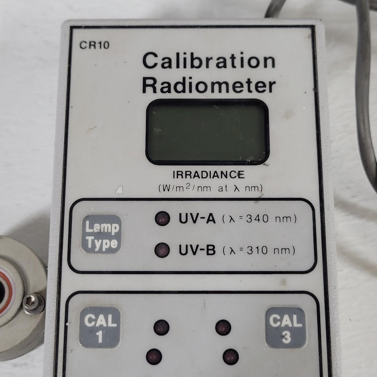 Q-Lab Q-Panel CR10 UV-A UV-B Ultraviolet Calibration Radiometer Meter Cal Q-U-V