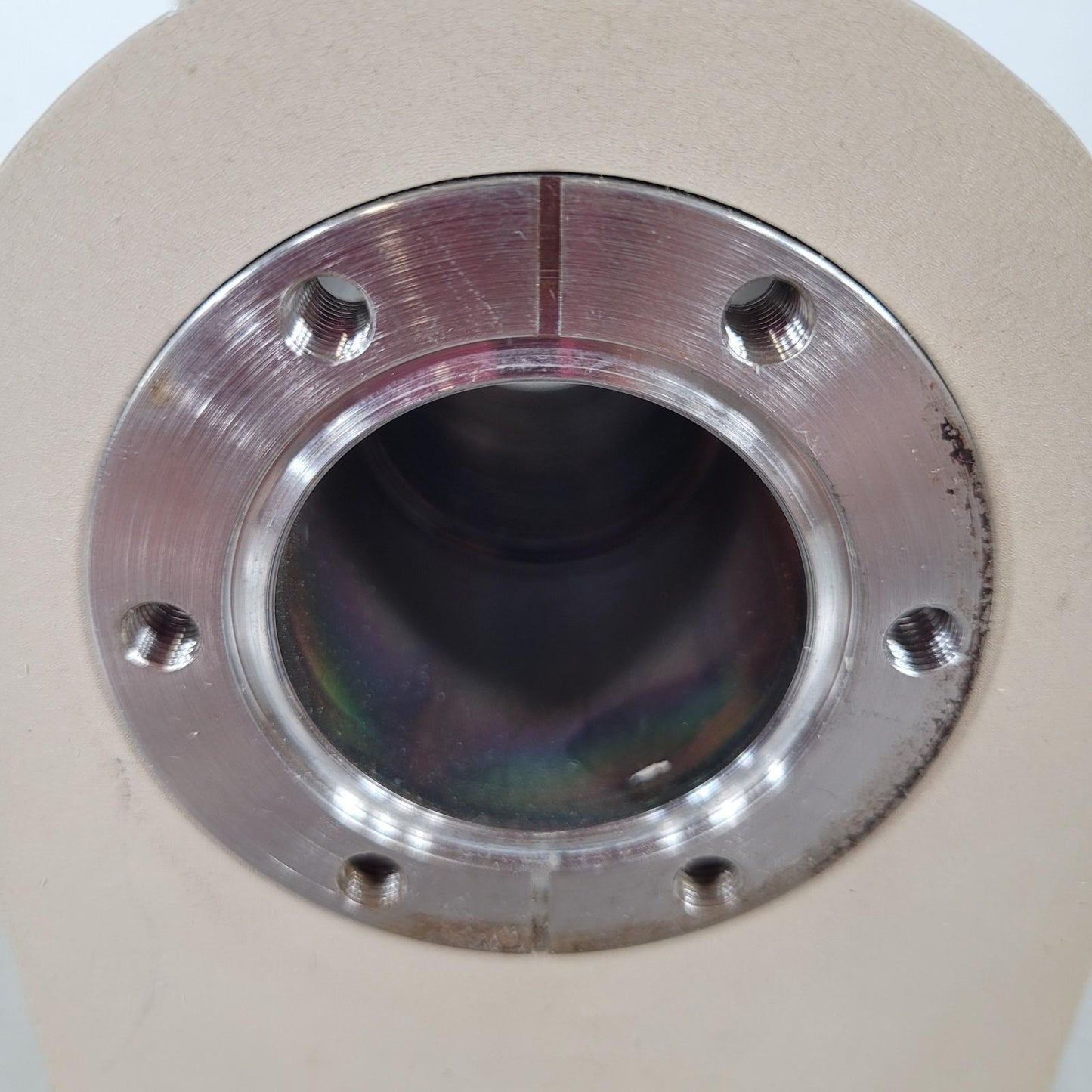 Huntington PMZ-275-4 2.75" DN35CF Conflat Precision Adjustable Bellows 4" Stroke
