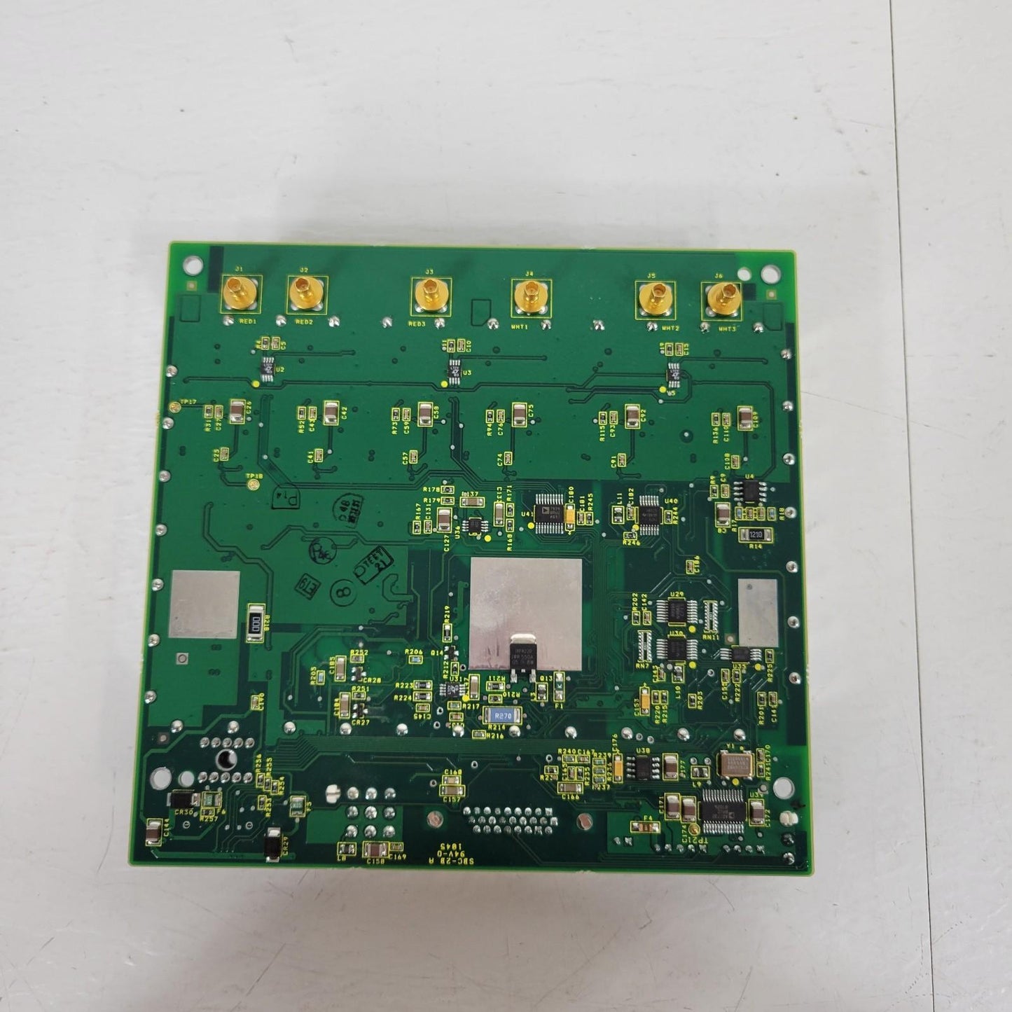 CBC Transducer I/F 3 Channel Circuit Board High Voltage Beckman Coulter 623813