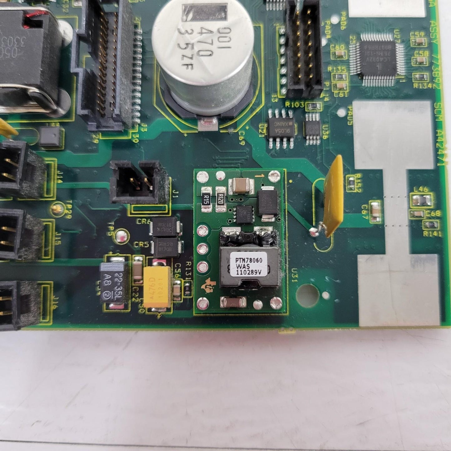 Temperature Solenoid Control Expansion Board 12 Channel Beckman Coulter 773892