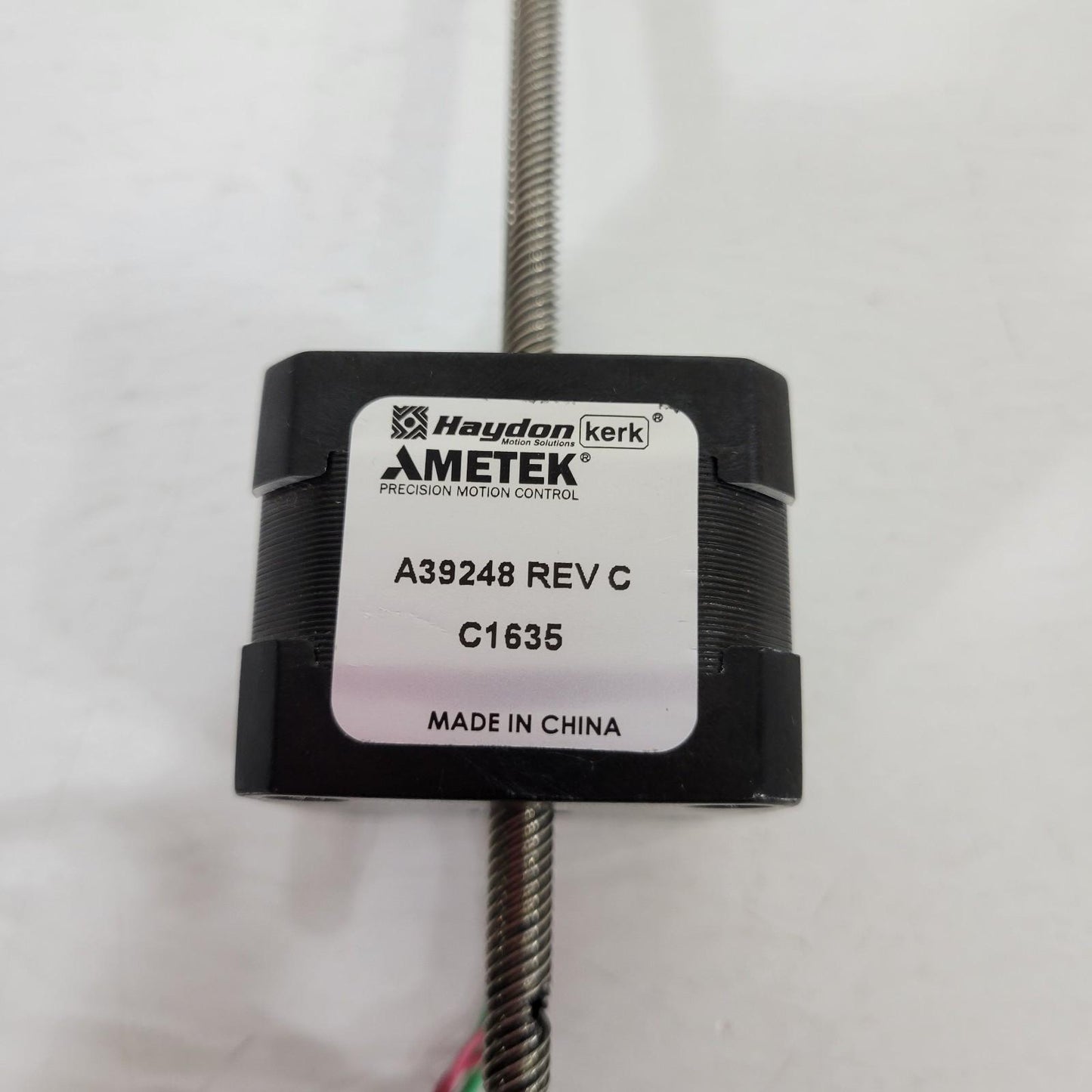 Haydon Kerk Ametek C1635 A39248 Rev C Spindle Axis Stepping Motor 8 Inch Travel