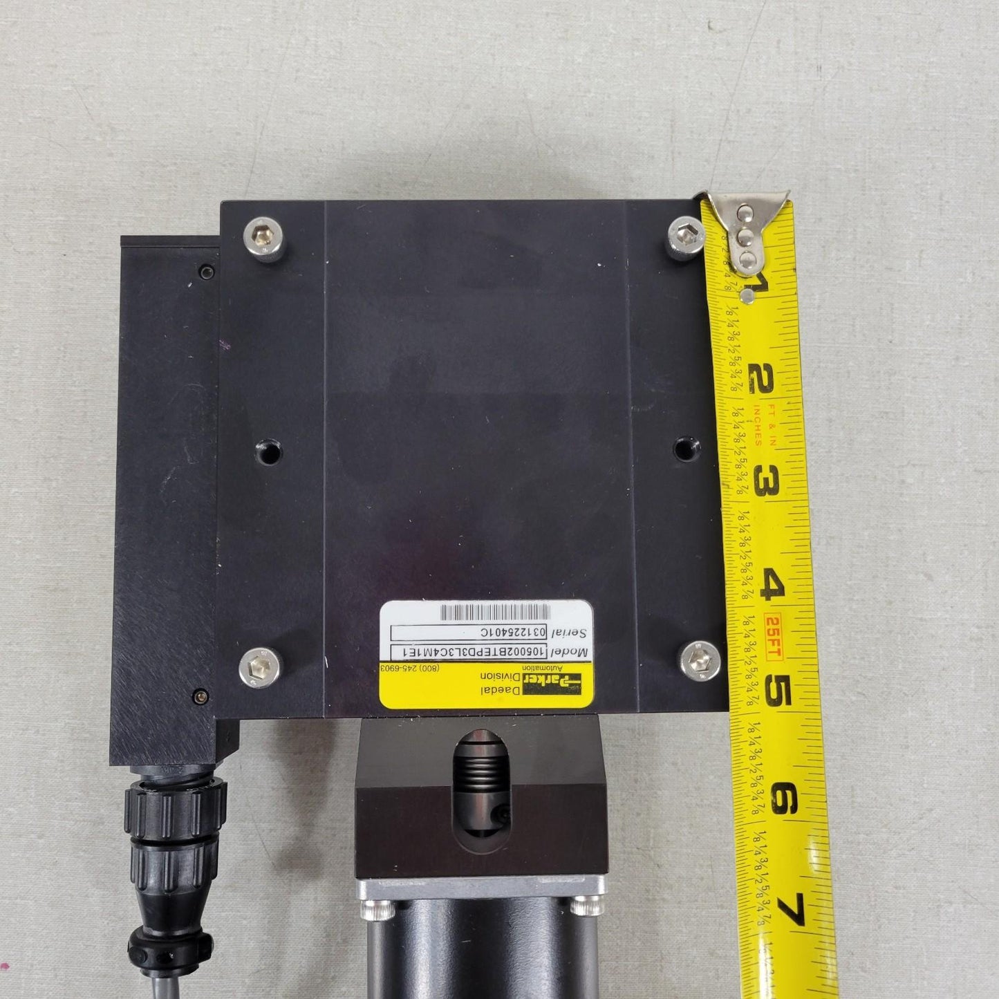 Parker Deadal 105002BTEPD3L3C4M1E1 Linear Positioning Stage 2" Travel