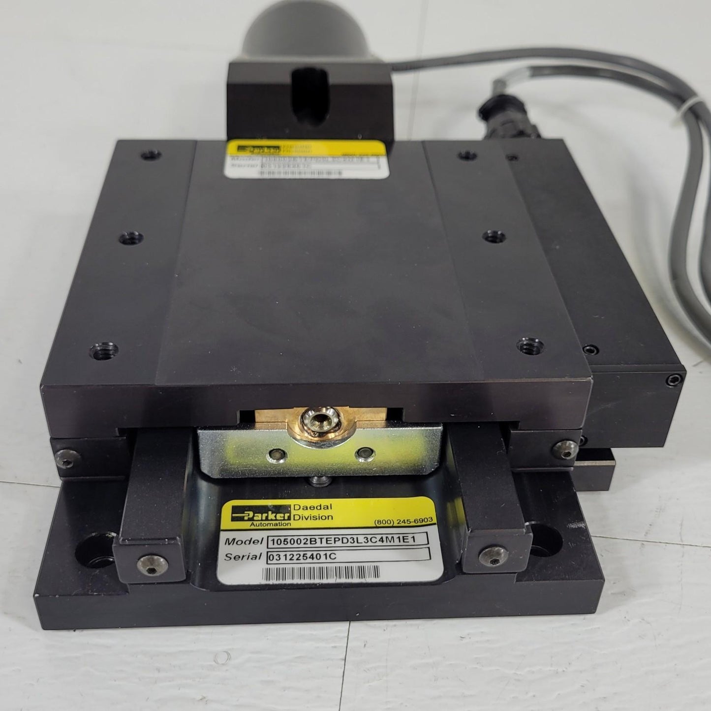 Parker Deadal 105002BTEPD3L3C4M1E1 Linear Positioning Stage 2" Travel