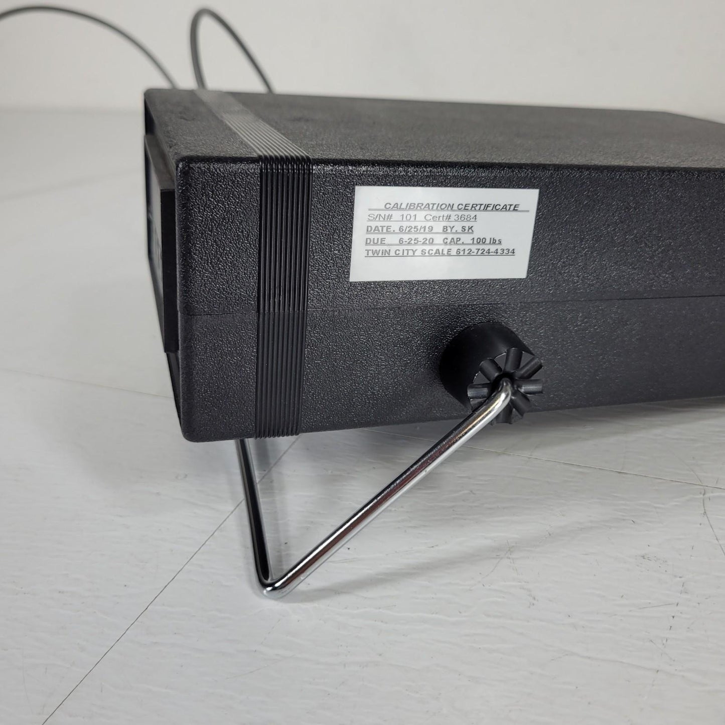Sensing Systems Transducer Techniques Load Cell Display 100lbs Capacity