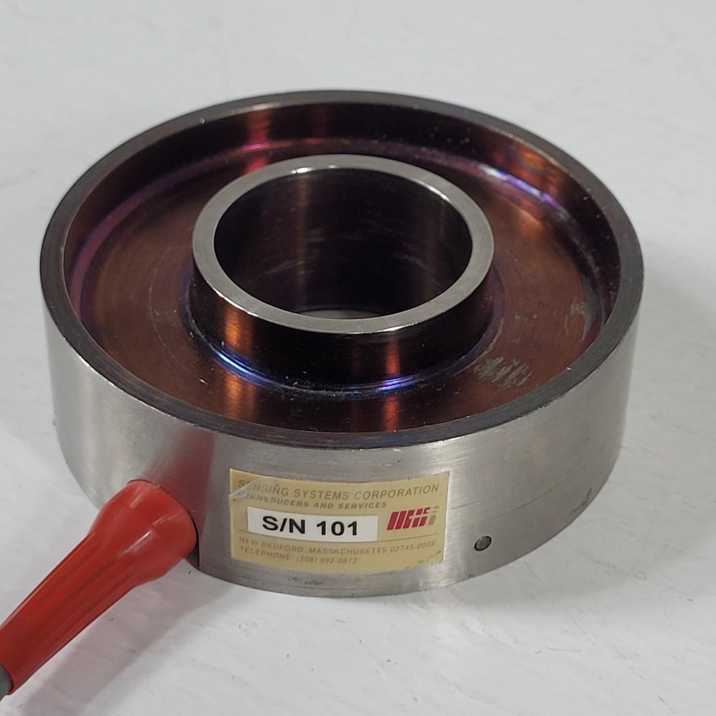 Sensing Systems Transducer Techniques Load Cell Display 100lbs Capacity