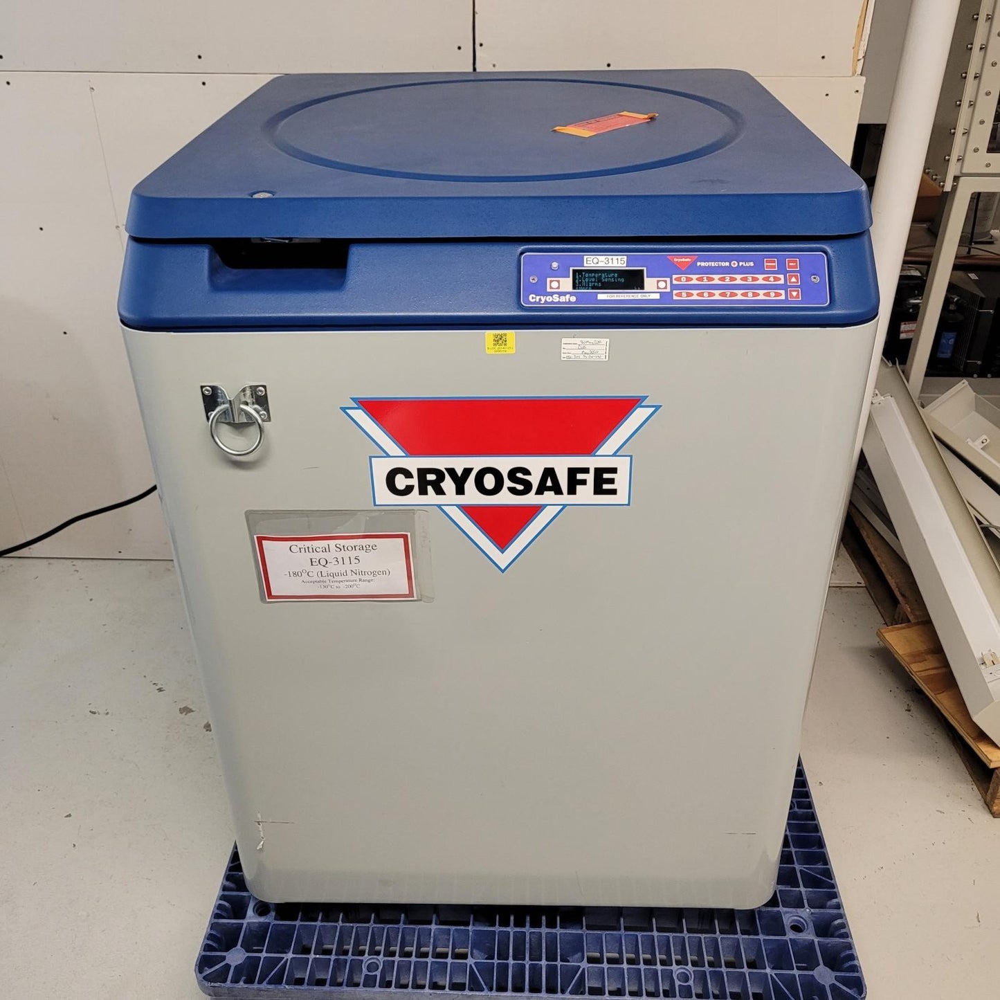 CryoSafe APP-2 Auto Protector Plus Liquid Nitrogen LN2 Freezer 24,050 Vials