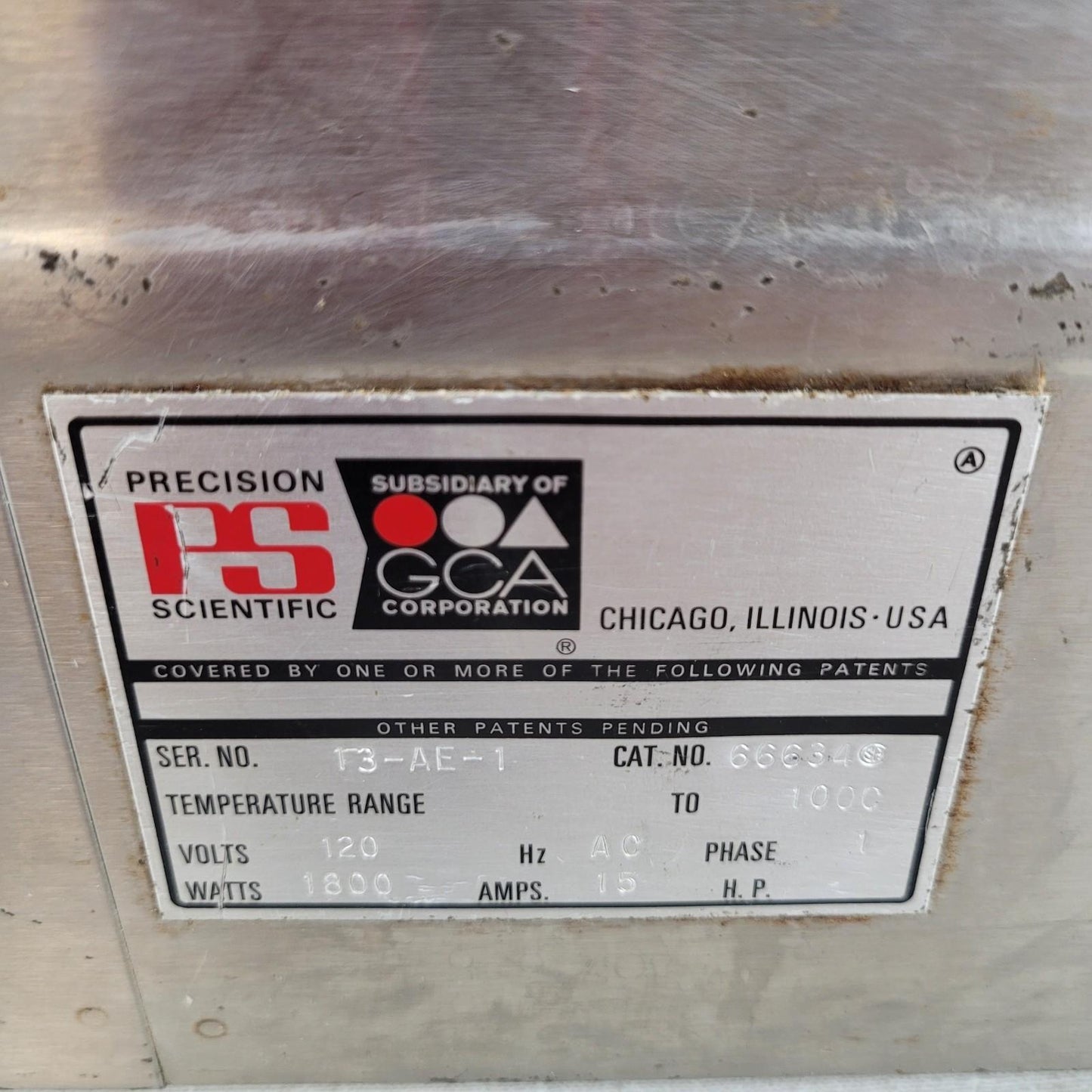Precision Scientific 84 Thelco 66634 Laboratory Heated Water Bath 0-100°C 25L