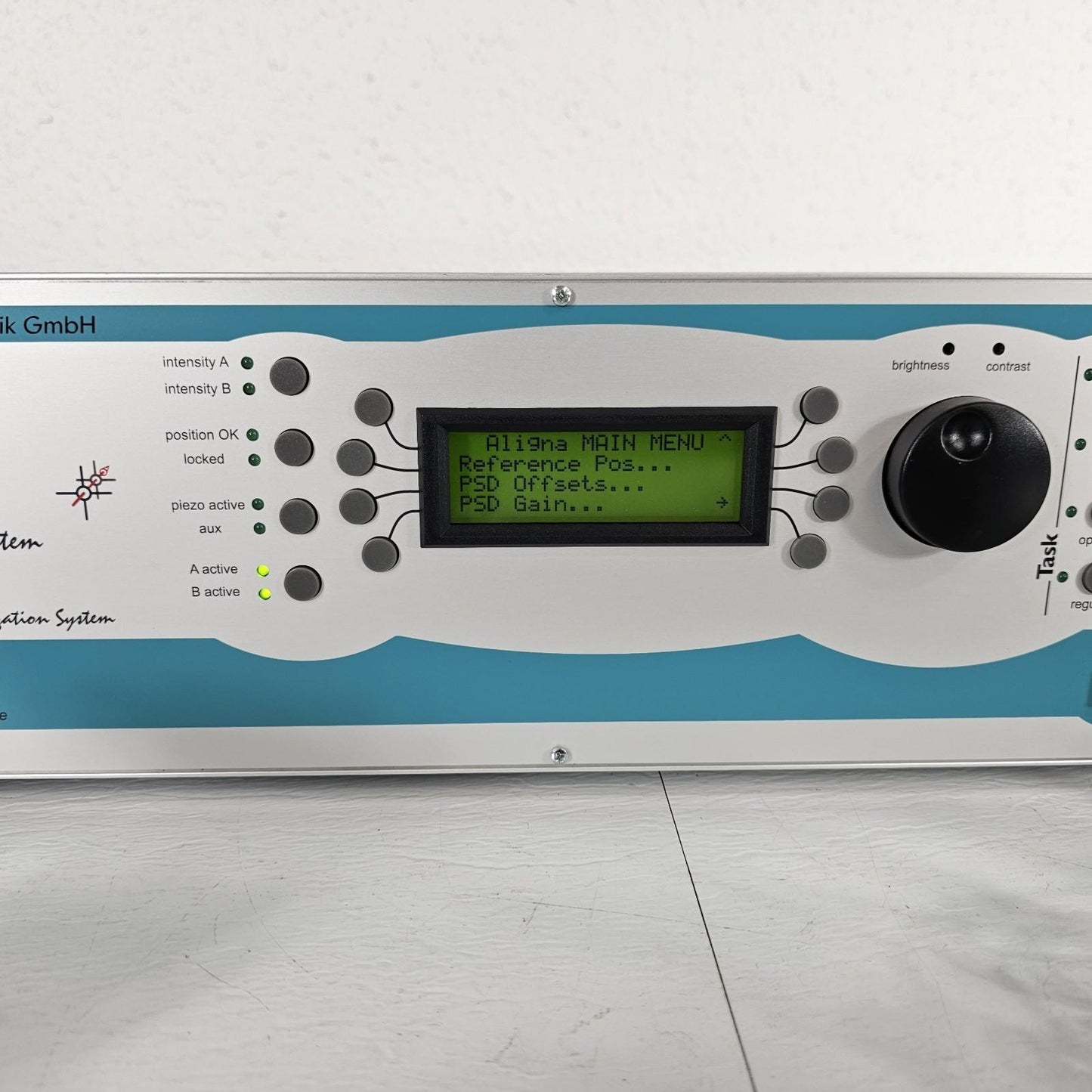 TEM Messtechnik ALIGNA 4D Modular Laser Beam Alignment and Stabilization System