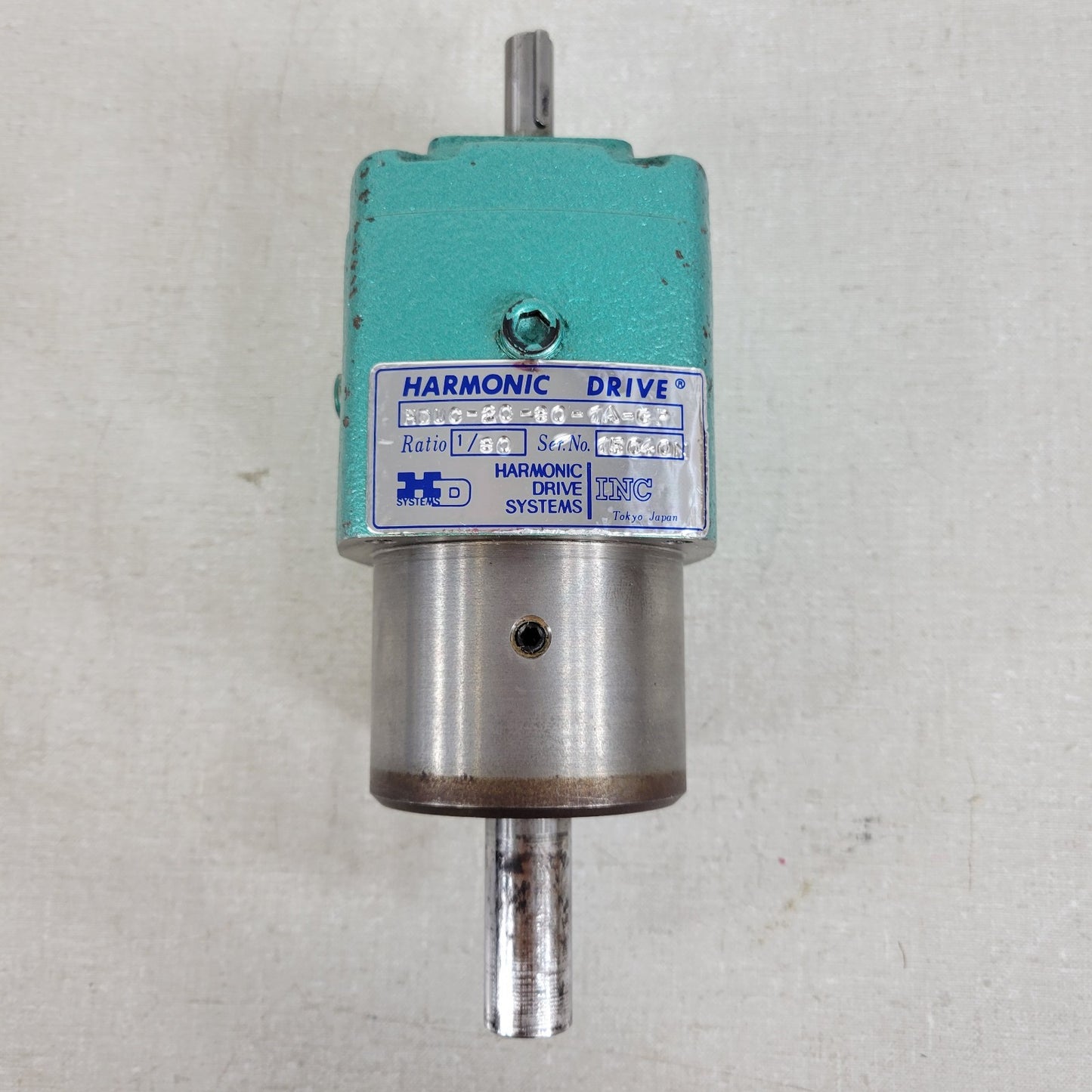 Harmonic Drive HDUG-20-80-1A-GP Ratio 1/80 Speed Reducer Motion In-line Gear Box