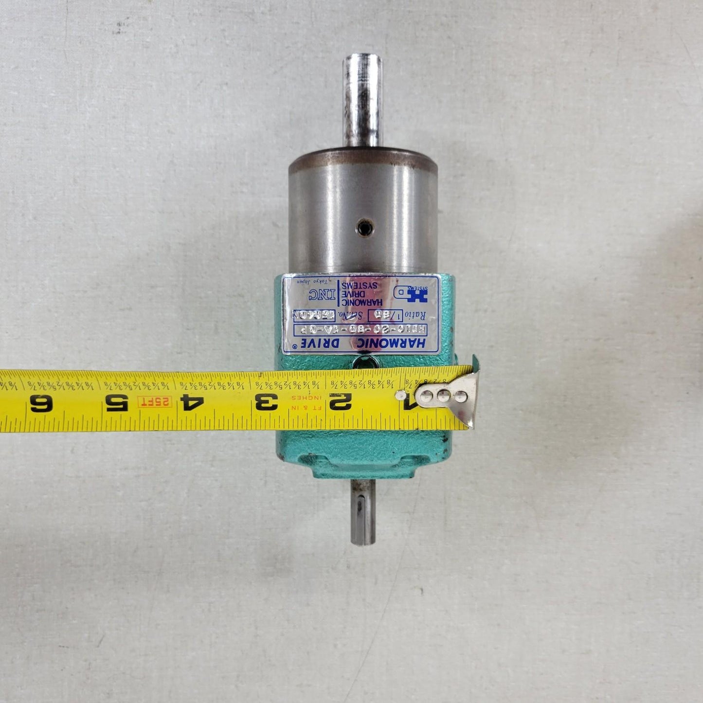 Harmonic Drive HDUG-20-80-1A-GP Ratio 1/80 Speed Reducer Motion In-line Gear Box