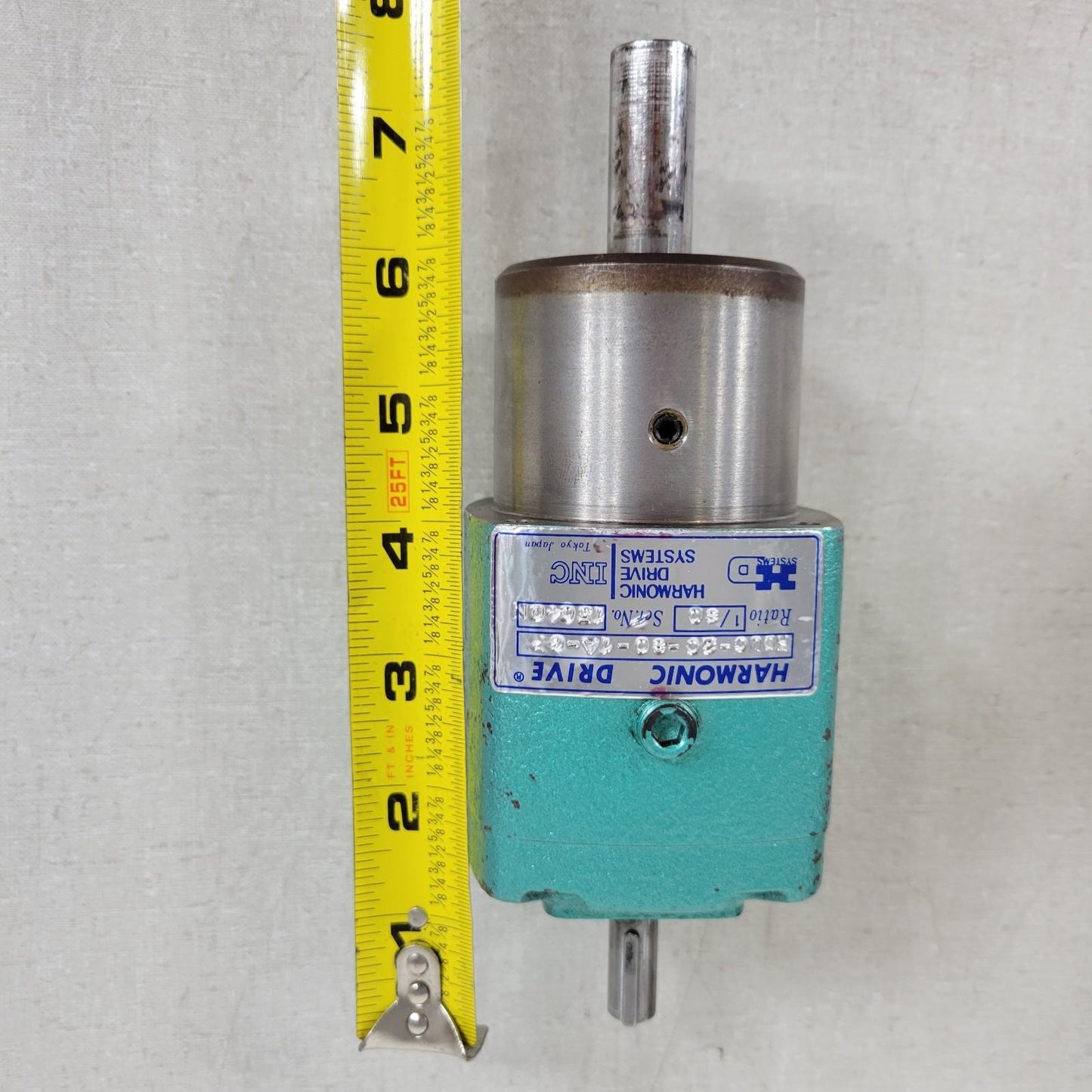 Harmonic Drive HDUG-20-80-1A-GP Ratio 1/80 Speed Reducer Motion In-line Gear Box