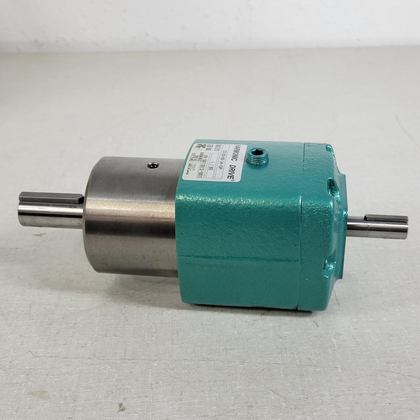 Harmonic Drive CS-20-80-1A-GP Ratio 1/80 Speed Reducer In-Line Gear Box