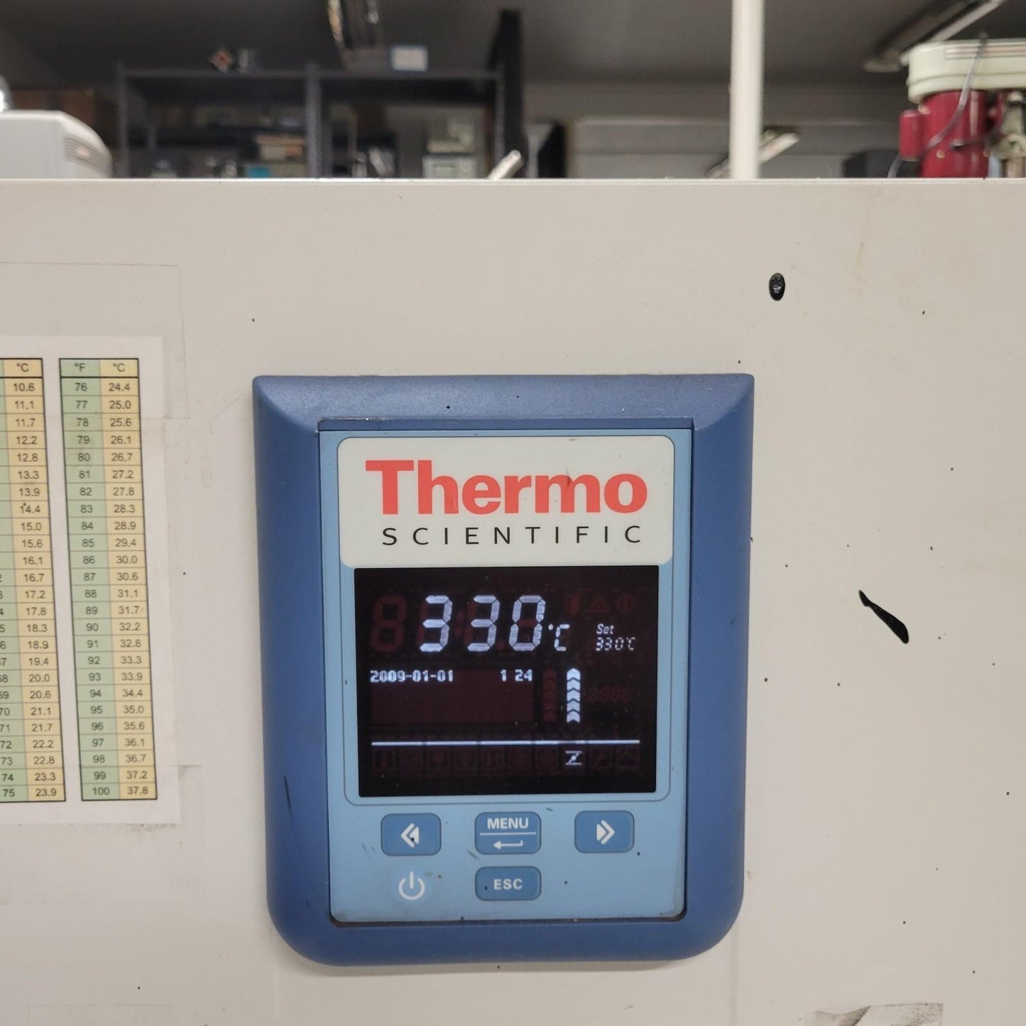 TESTED WORKS Thermo Heratherm OGH60 Advanced Protocol Oven 120V 330 °C Max
