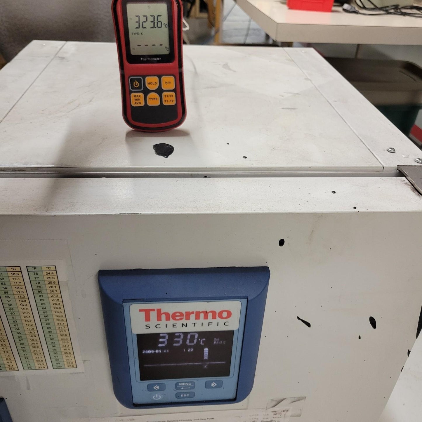 TESTED WORKS Thermo Heratherm OGH60 Advanced Protocol Oven 120V 330 °C Max