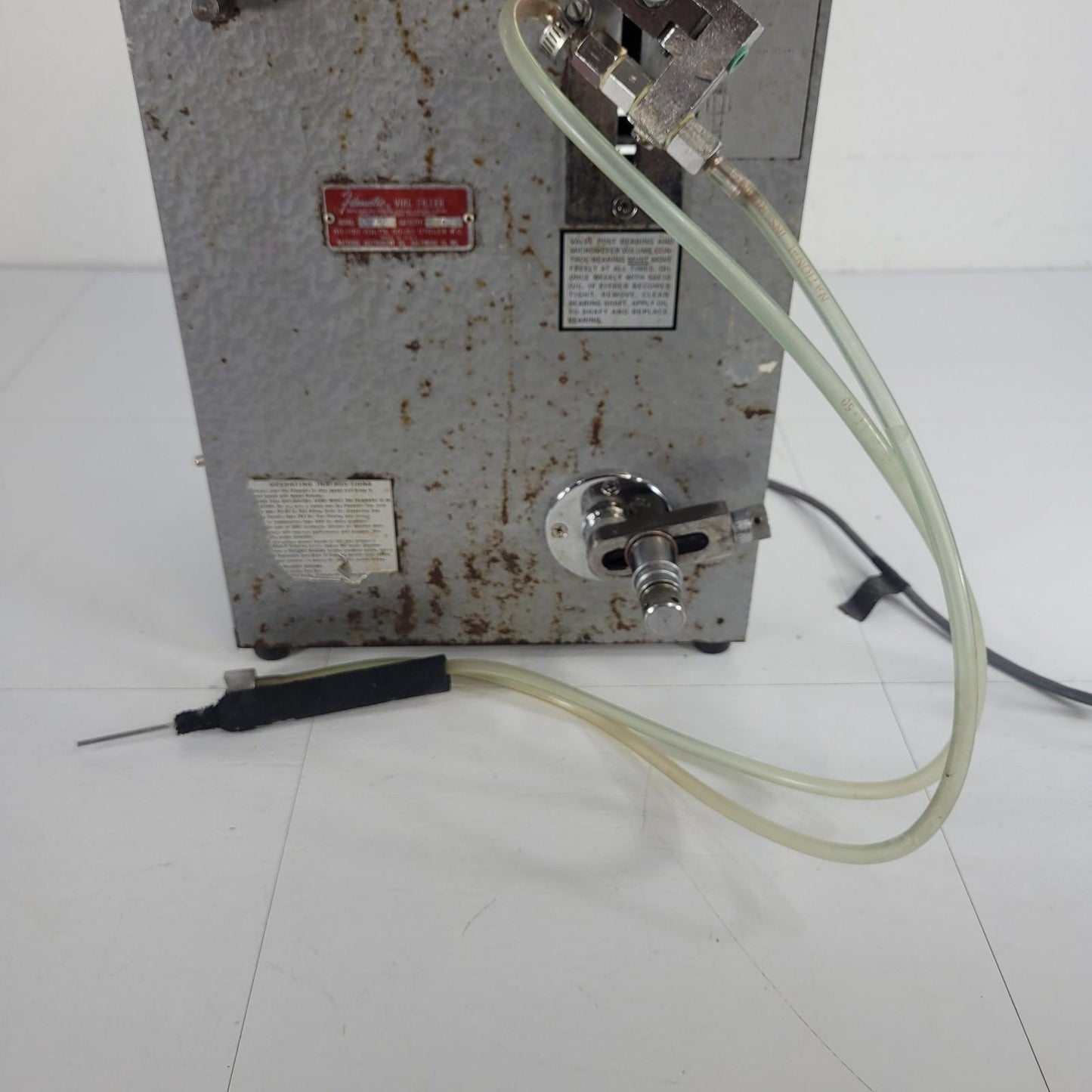 Filamatic AB Electric Automatic Vial Filler 50cc Max Capacity Benchtop Nozzle
