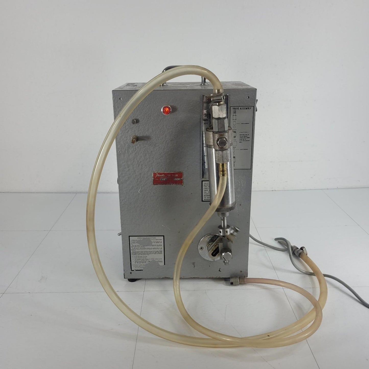 Filamatic AB Electric Automatic Semi-Automatic Duty Single-Nozzle Vial Filler
