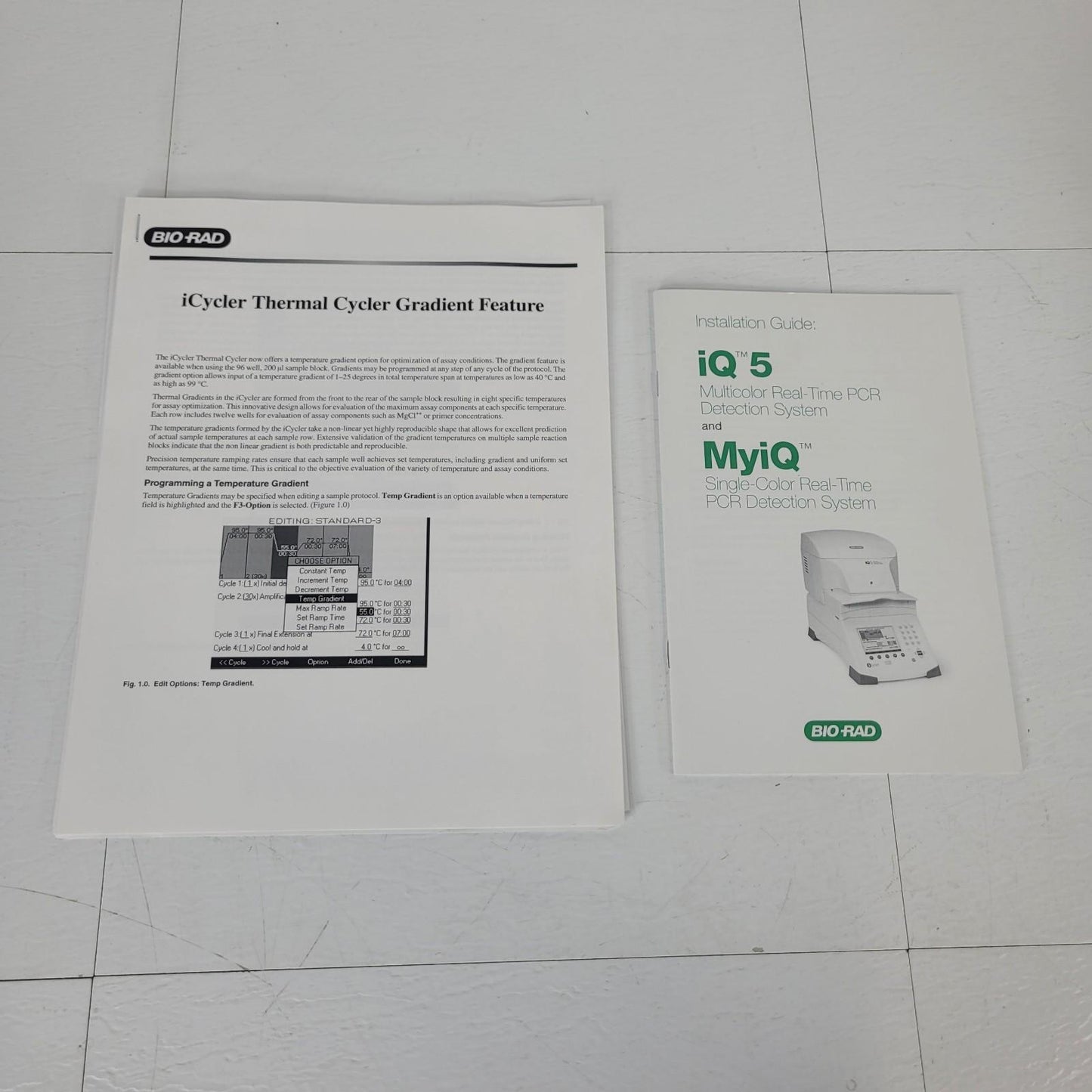BIORAD iCycler Thermal Cycler w/ iQ5 Optical Module PCR Detection System