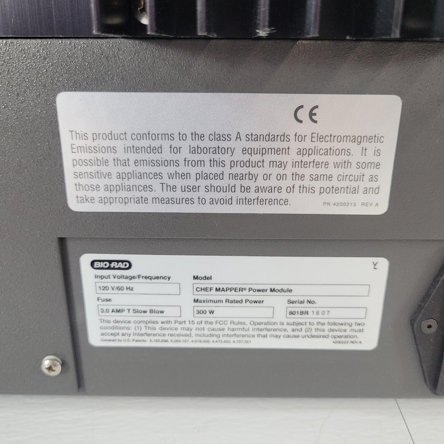 BIORAD Chef Mapper Power Module w/ Pump and Cooling Module Manuals Included