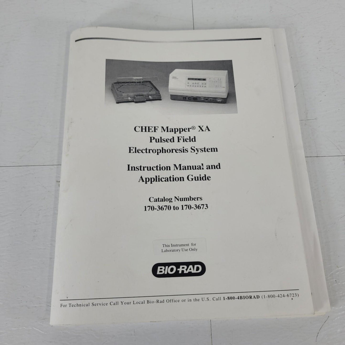BIORAD Chef Mapper Power Module w/ Pump and Cooling Module Manuals Included