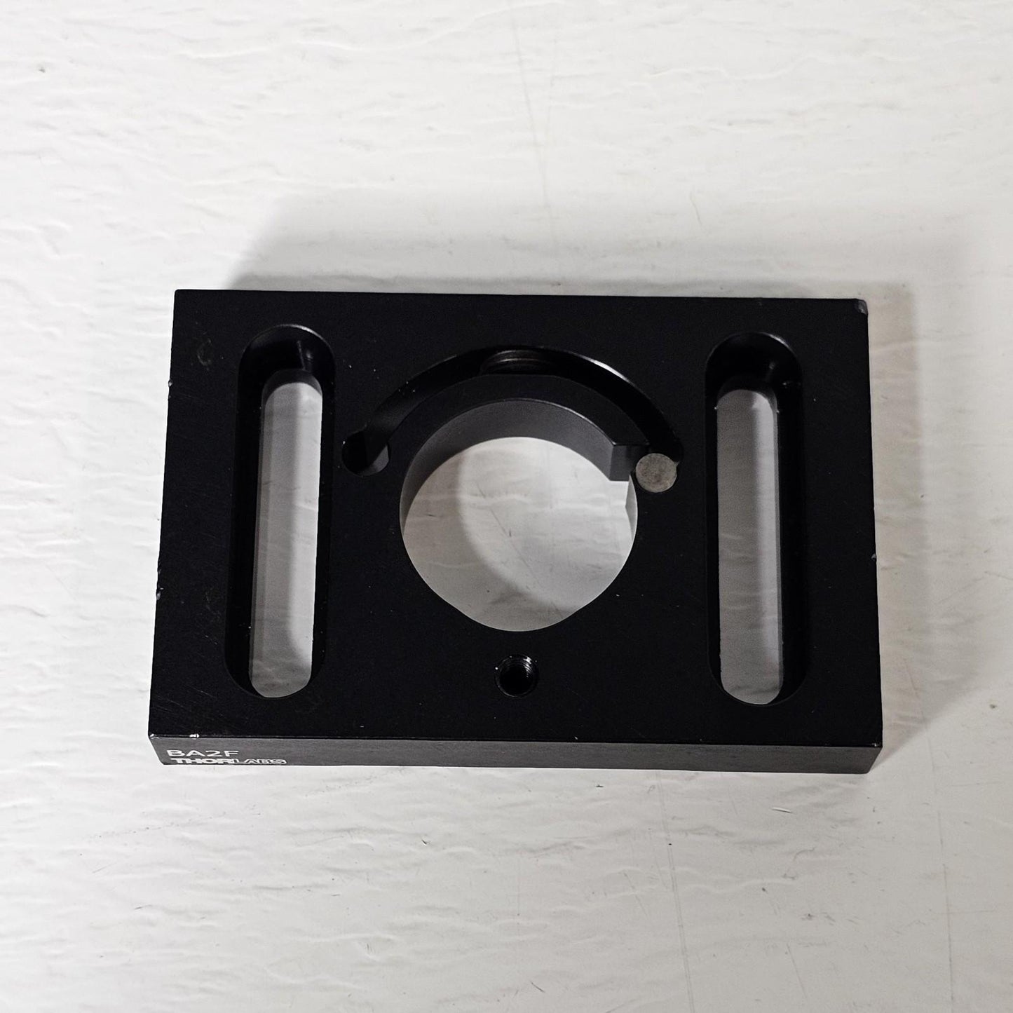 Thorlabs BA2F Flexure Clamping Slotted Base Post Mount 2x3x0.475" Table Clamp