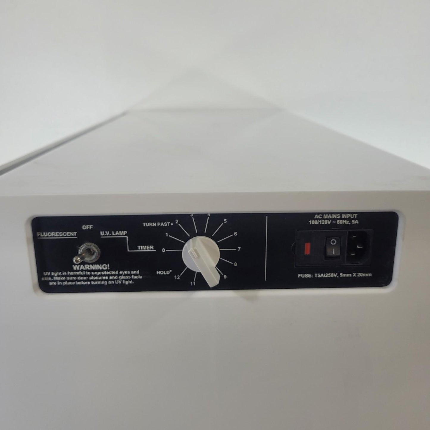CBS P-030-202 PCR Workstation UV and Fluorescent Light 110V Dead Air Box