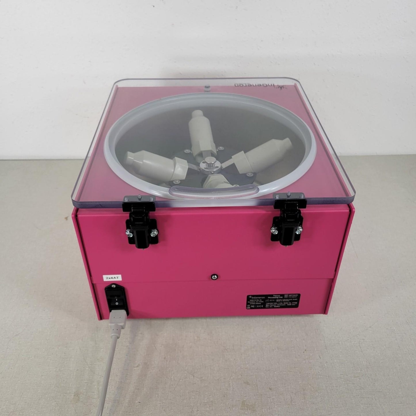 InGeneron 10715-01 Heatable Centrifuge Tissue PRP Processing System w/ Manual