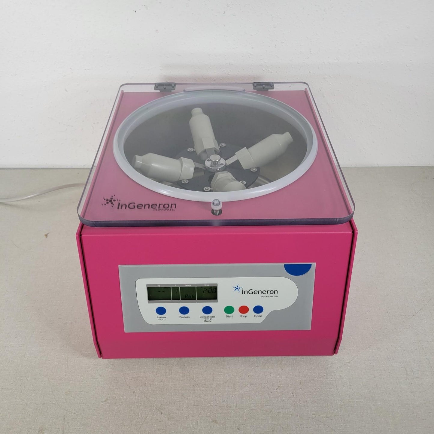 InGeneron 10715-01 Heatable Centrifuge Tissue PRP Processing System w/ Manual
