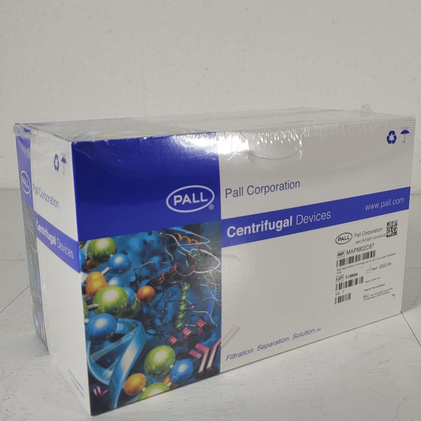 Pall MAPM02C67 Macrosep Advance Centrifugal Device 0.2 µm Supor Membrane 24/pkg