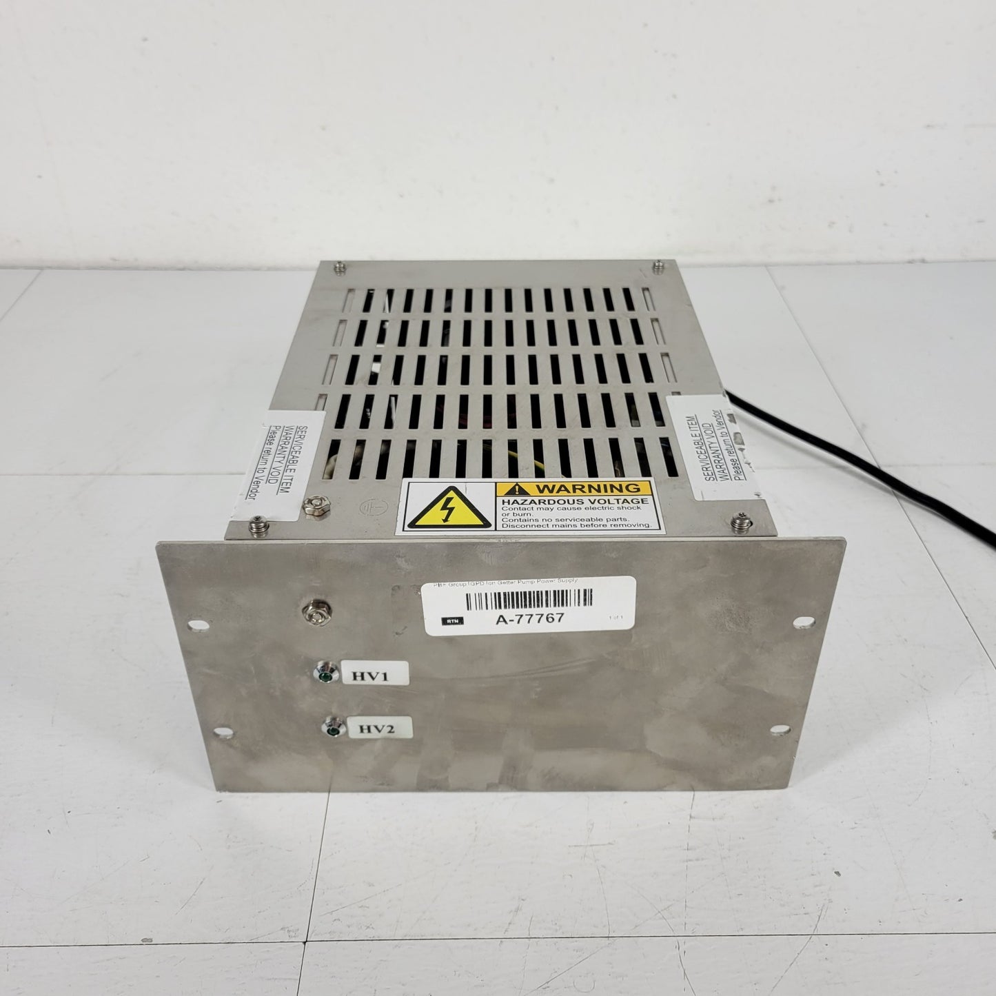 PBF IGPD 4022-262-19491 2-Channel Ion Pump Power Supply 2x5kV DC/10mA Output