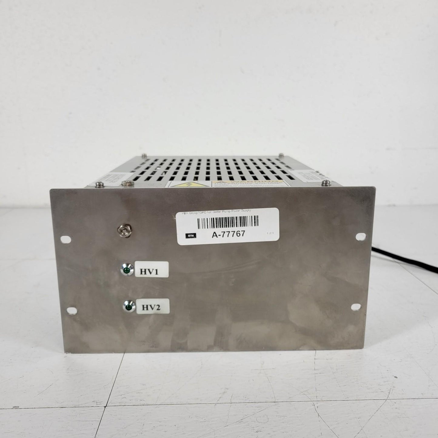 PBF IGPD 4022-262-19491 2-Channel Ion Pump Power Supply 2x5kV DC/10mA Output