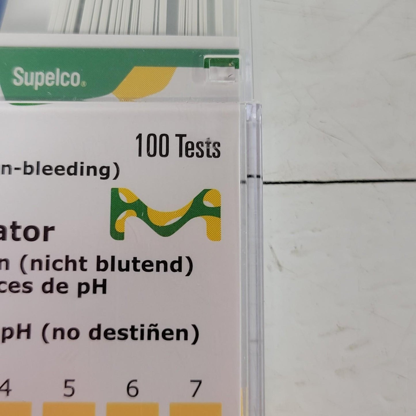 Supelco MQuant 1.09535.0001 pH Indicator Strips pH 0-14 Universal Indicator