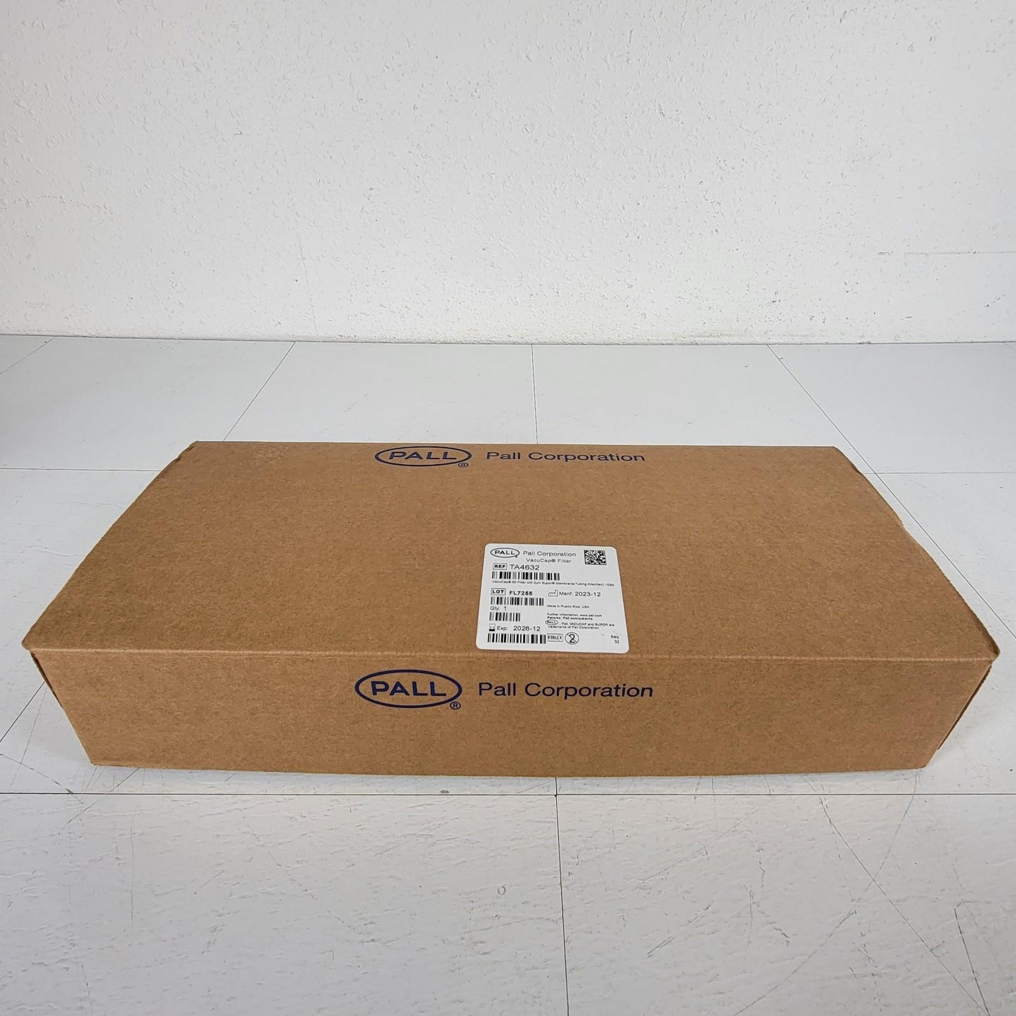 8-Pack Pall TA4632 VacuCap 60 Filter 0.2µm Supor Membrane Tubing Attached