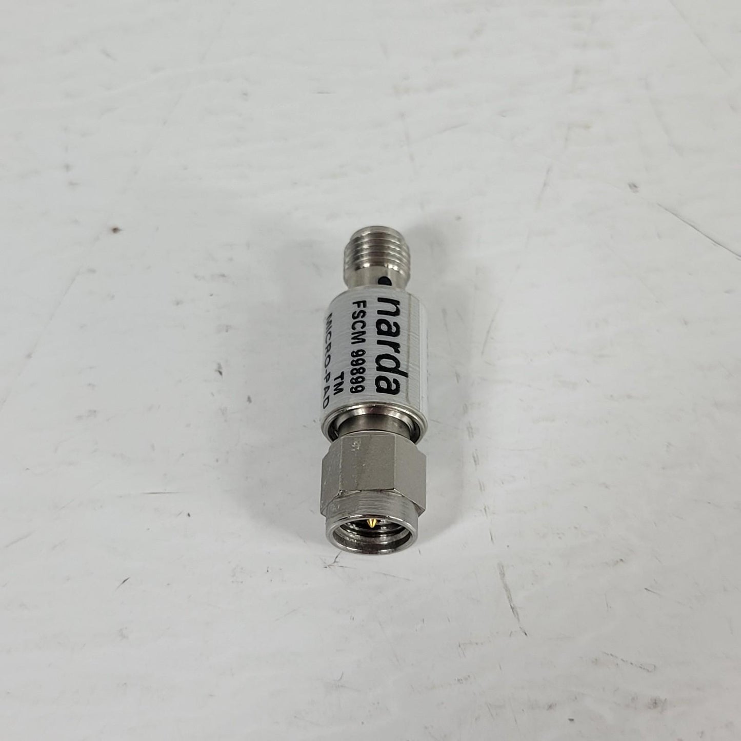 Narda 4772-6 6dB Inline Attenuator SMA 6GHz Micro Pad 2W DC Signals Directional