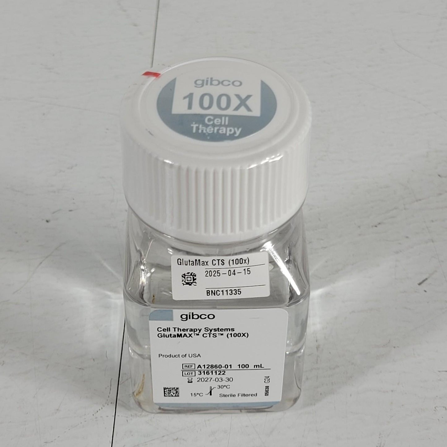 Thermo Gibco A12860-01 Cell Therapy GlutaMAX CTS 100X L-glutamine Substitute